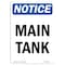 Signmission OSHA Notice, 7" Height, Main Tank Sign, 7" X 5", Portrait OS-NS-D-57-V-14099 - alternate 1